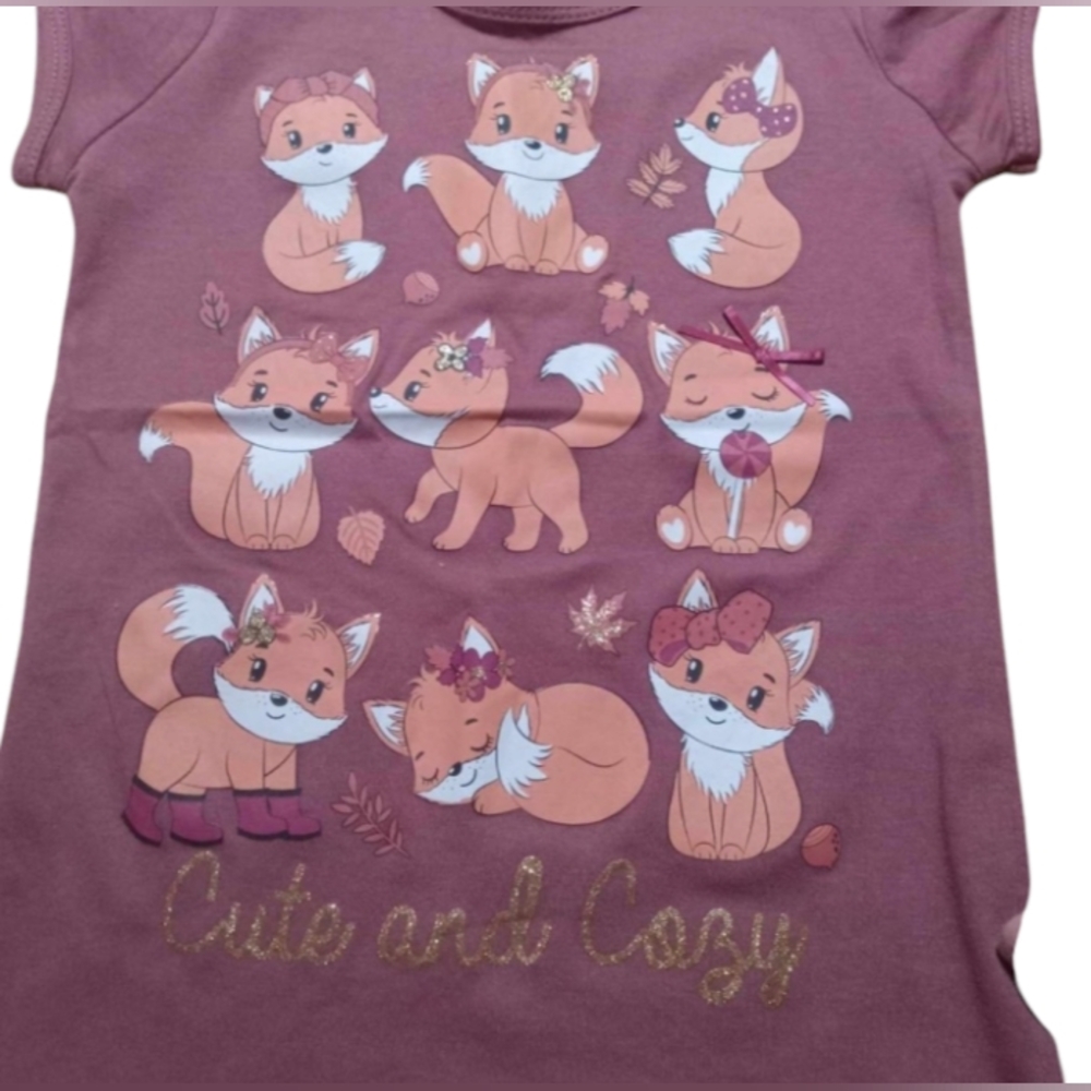 Little Girls NWOT Bundle Of 3 - Hoodie, Graphic Tee, & Sweatpants - Picture 6 of 7